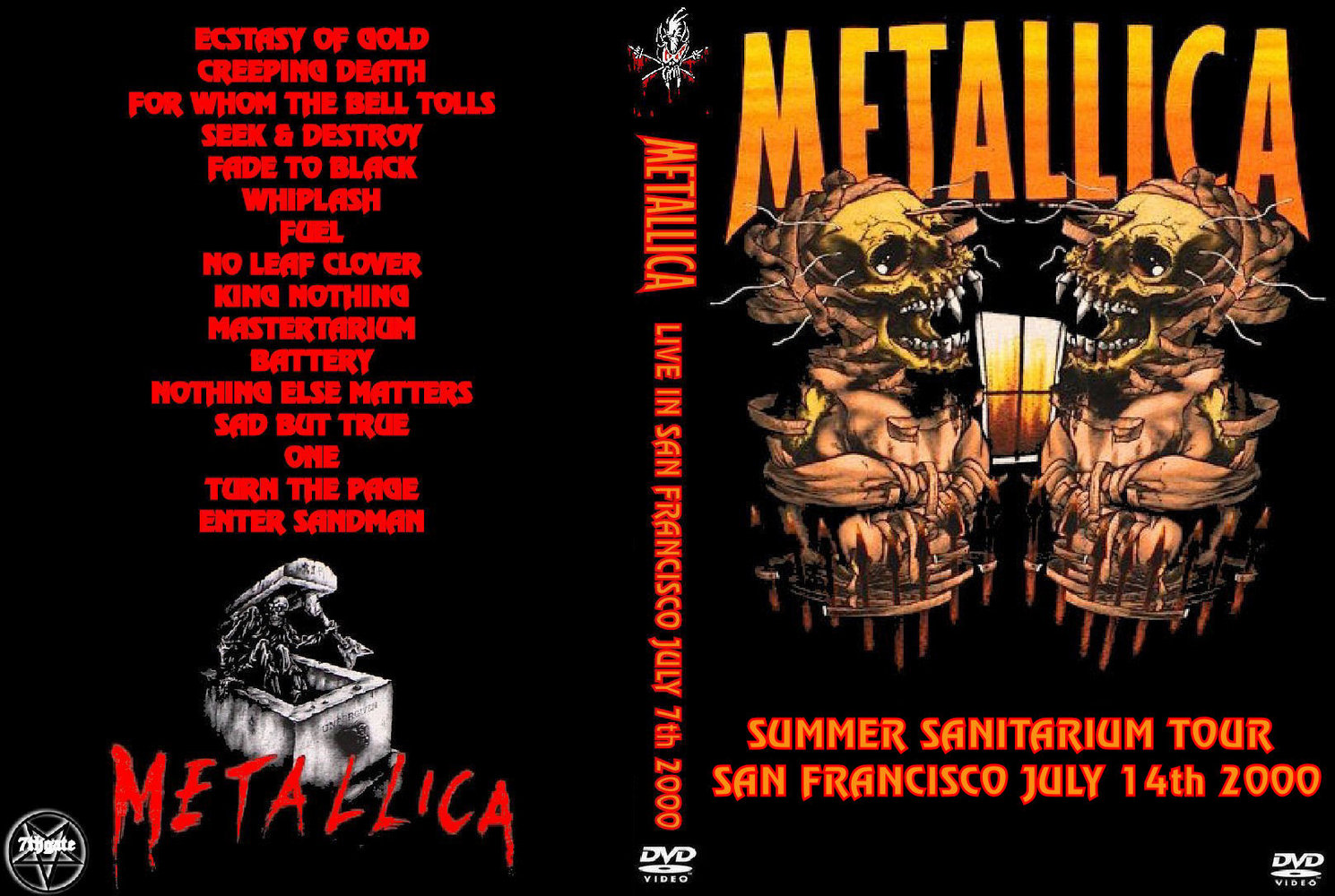 CDDRECORDS DVD Metallica Summer Sanitarium (Backup)